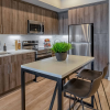kitchen with an island